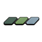 Emblème Badge Tricolore pour Calandre Avant - Accessoire Universel