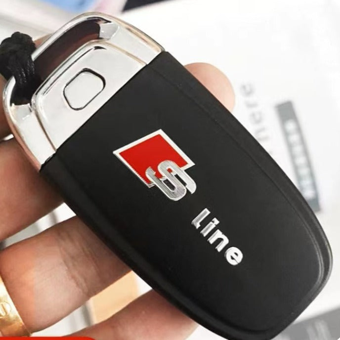 Autocollant monogramme S-Line pour ailes ou coffre Audi