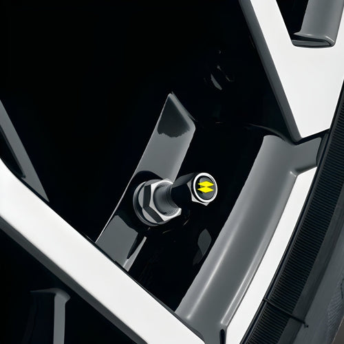 Bouchons de Valve de Roue Logo Renault Sport RS