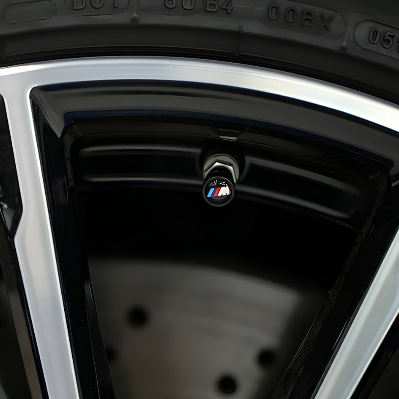 Set de 4 Bouchons de Valve de Pneu BMW M Performance