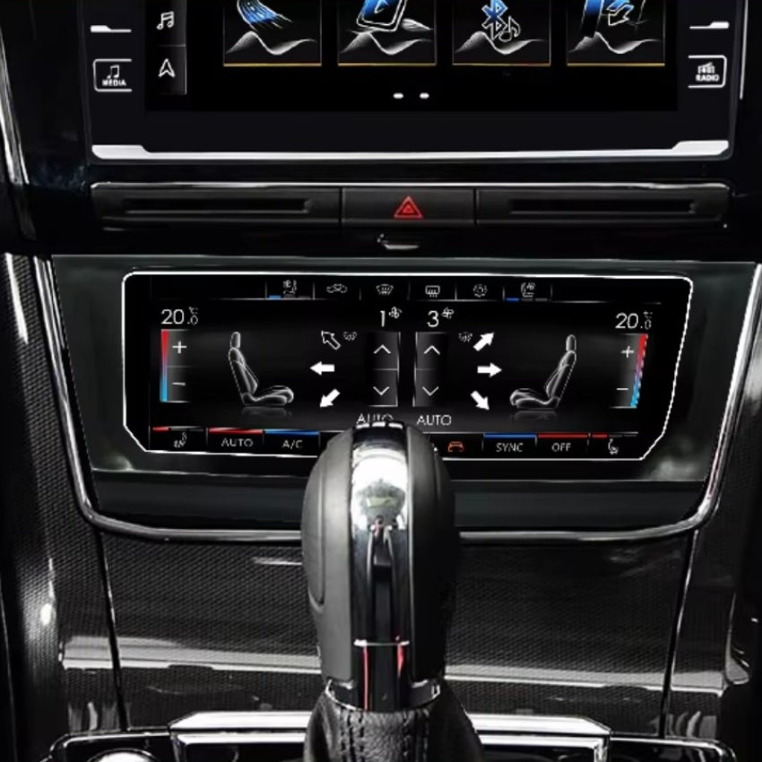 Panneau de Commande de Climatisation Tactile Numérique pour VW Golf
