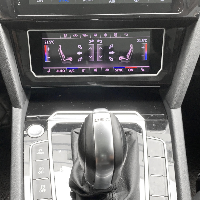 Panneau de Commande de Climatisation Tactile Numérique pour VW Golf