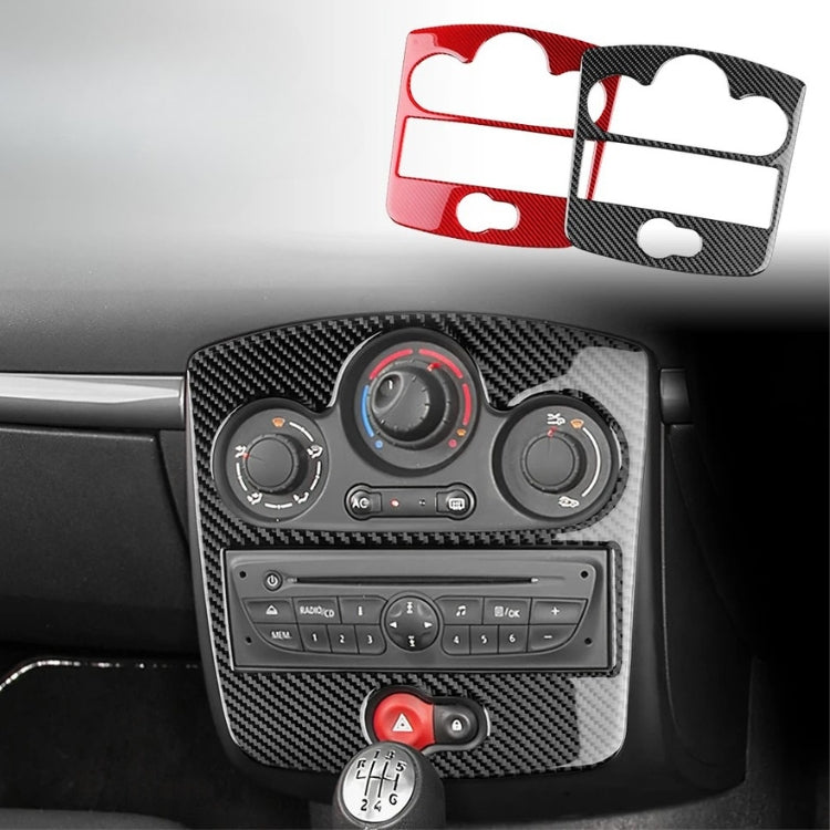 Cover de Console Centrale Finition Carbone pour Renault Clio III RS