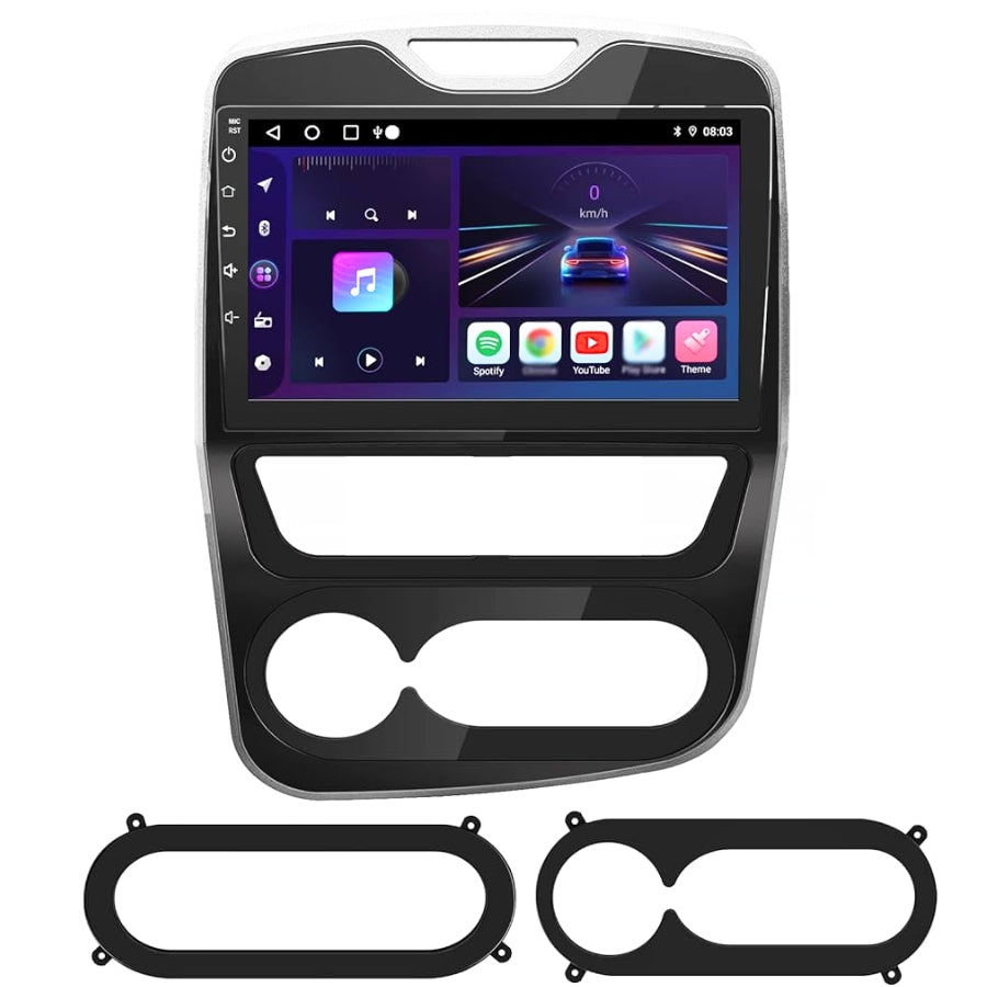 Autoradio tactile Android avec Apple CarPlay pour Renault Clio IV