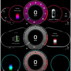 Compteur digital Virtual Cockpit spécifique Porsche Cayenne 958