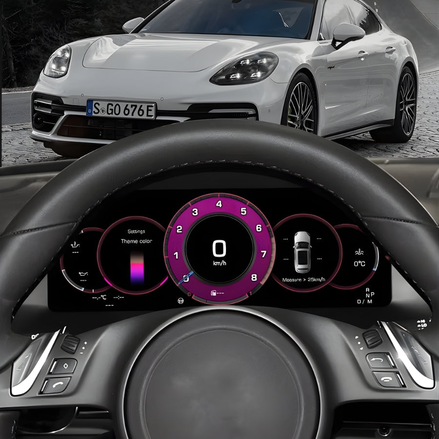 Système Virtual Cockpit compteur digital pour Porsche Panamera