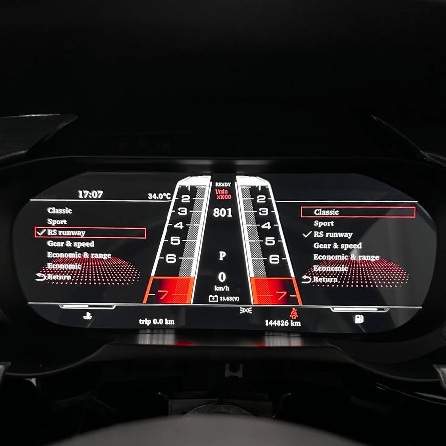 Compteur digital Virtual Cockpit pour Audi - Multi-modèles