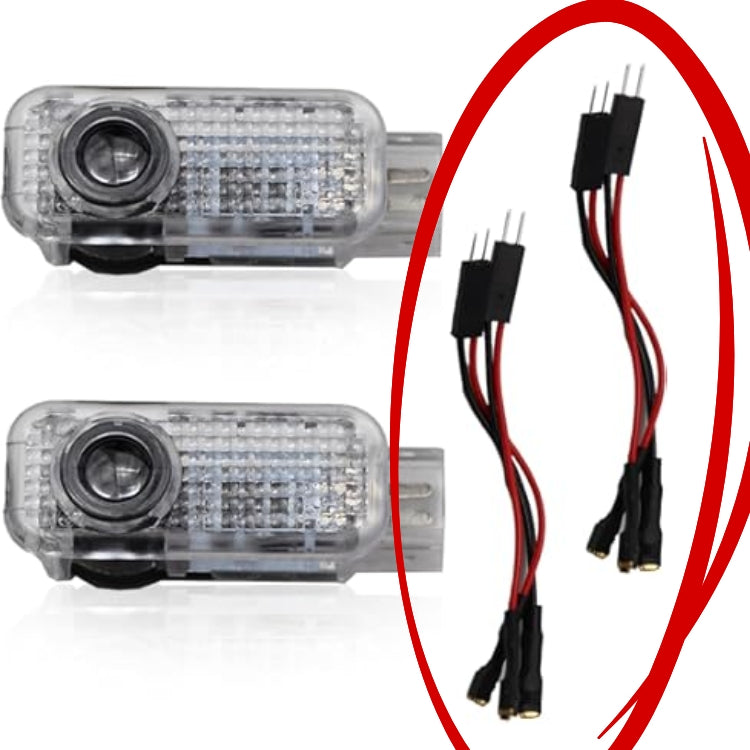 Faisceau Adaptateur pour Éclairage de Porte LED Audi et VW