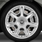 Caches Moyeux de Jantes Luxe compatible Bentley - Set de 4