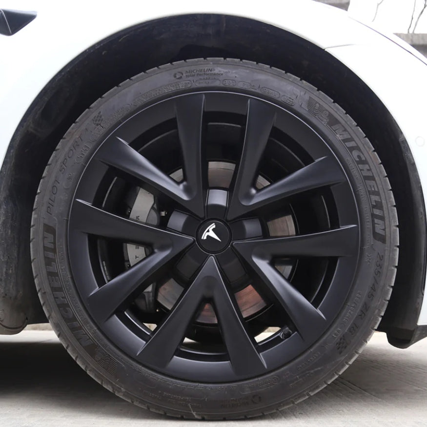 Cache-Moyeux de Jantes Tesla Model 3 / Model Y / Model S / Model X