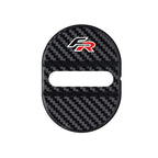 Cache Serrure de Porte Finition Acier pour Seat Leon / Ibiza FR