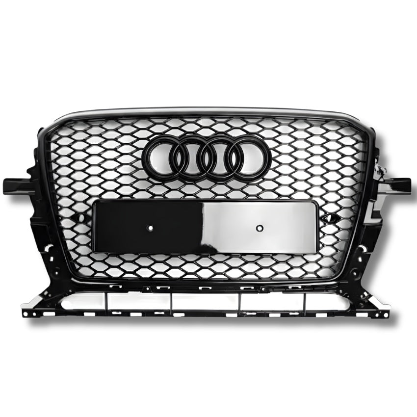 Grille de Calandre Avant Noire pour Audi Q5 8R (Phase 1 & 2)