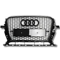 Grille de Calandre Avant Noire pour Audi Q5 8R (Phase 1 & 2)