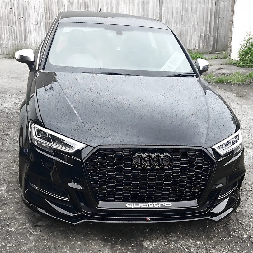 Calandre Look RS3 Black Edition pour Audi A3 S3 8V Sportback / Berline
