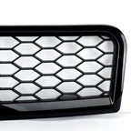 Grille de Radiateur Avant Noire compatible Audi A4 S4 B6