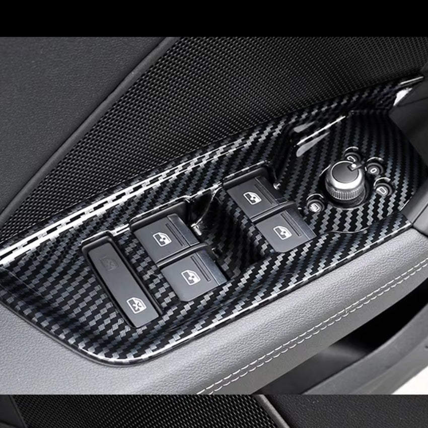 Entourage de poignées et lève-vitres carbone Audi A3 S3 RS3 8Y
