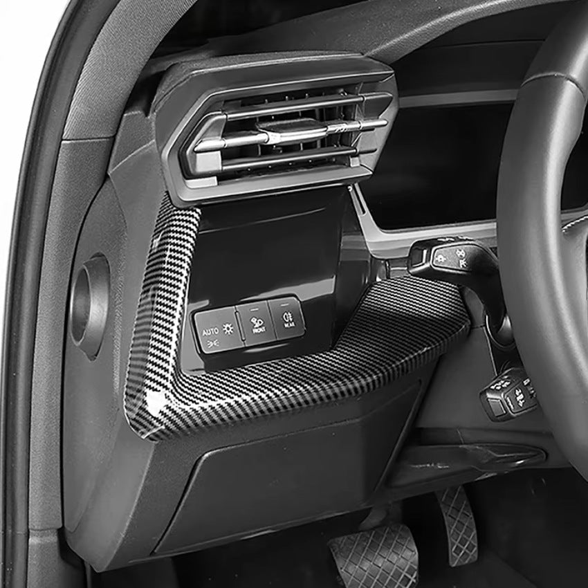 Kit Habillage Console et Tableau de Bord Effet Carbone Audi A3 S3 RS3 8Y