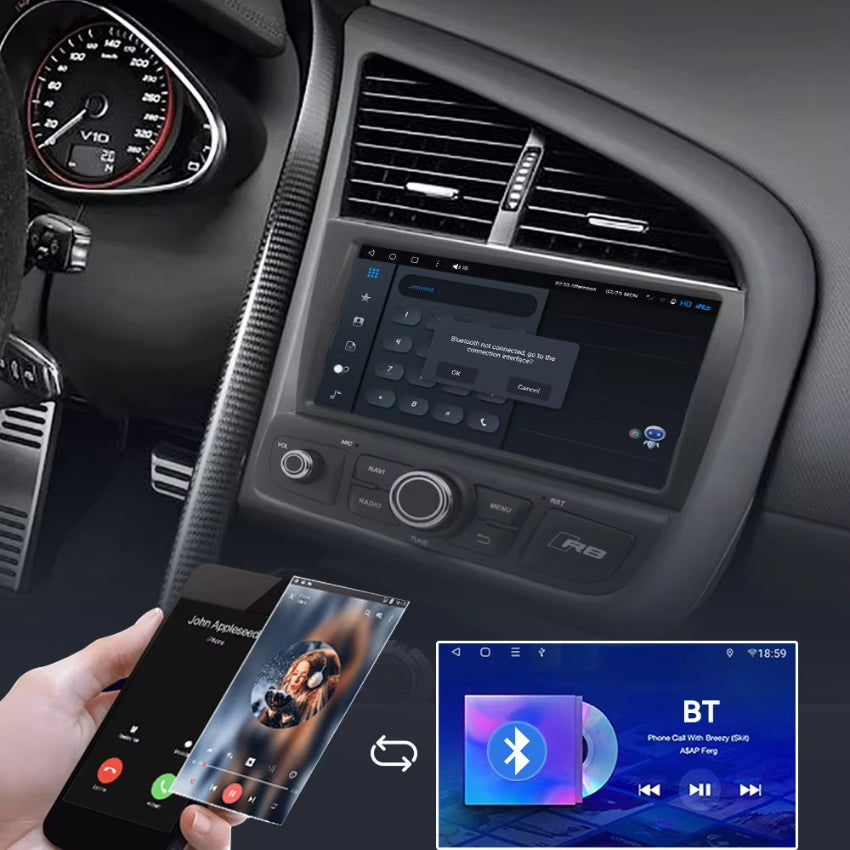 Système de navigation CarPlay pour Audi R8 MK1 Type 42