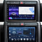 Écran Android tactile CarPlay et Bluetooth pour Audi A4 S4 B6 B7
