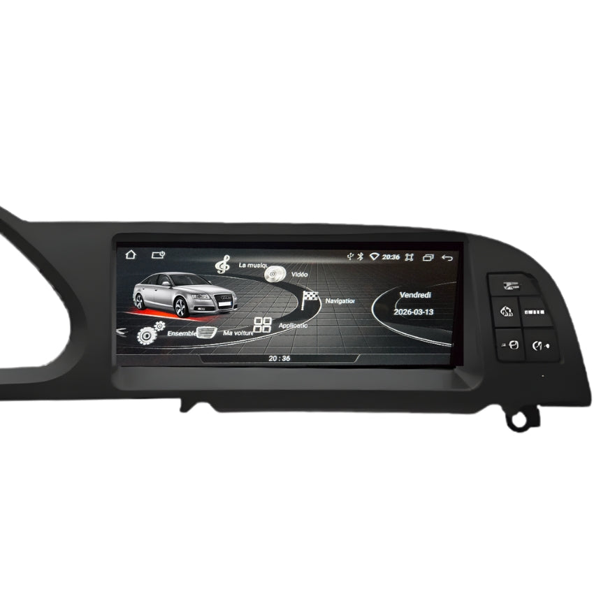 Système multimédia écran Apple CarPlay compatible Audi A6 S6 RS6 C6