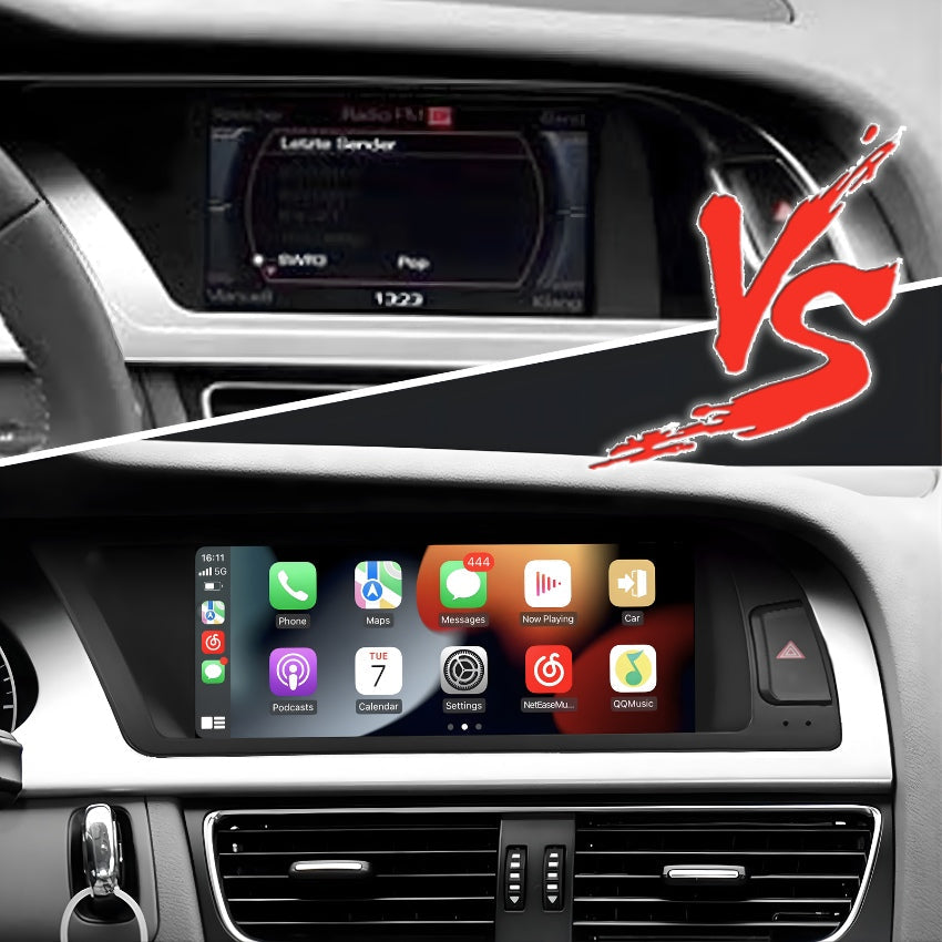 Interface écran CarPlay pour Audi A4 A5 B8 et Audi Q5 8R