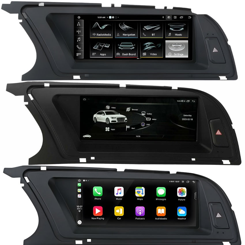 Interface écran CarPlay pour Audi A4 A5 B8 et Audi Q5 8R