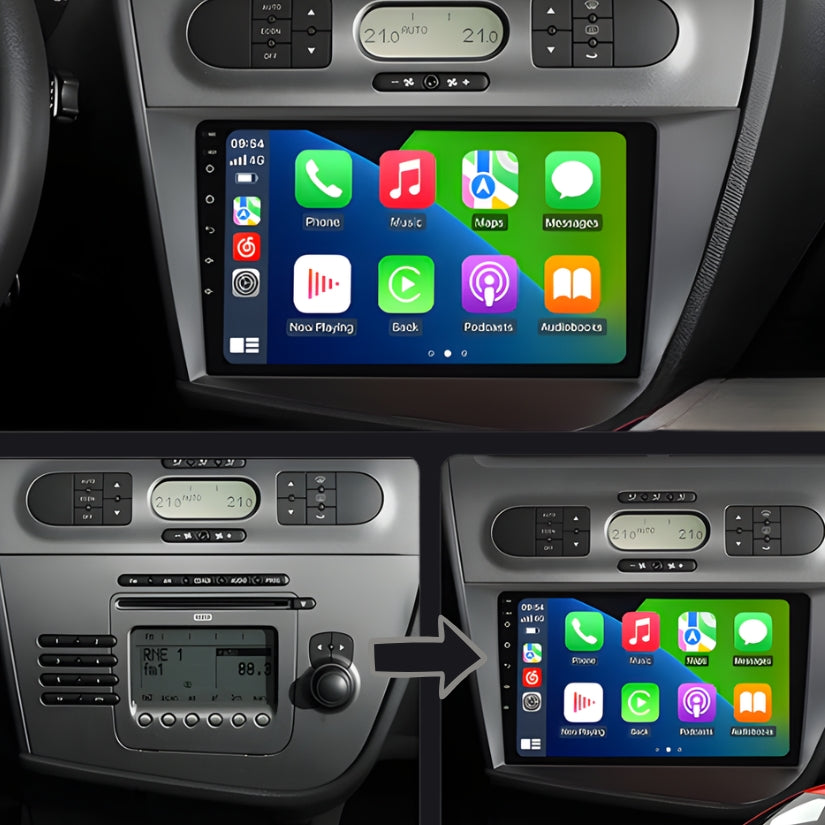 Ecran Autoradio Carplay Seat Leon 1P