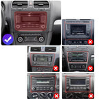 Autoradio Écran Tactile CarPlay Android Auto pour VW Golf 5 6 Polo Seat Skoda