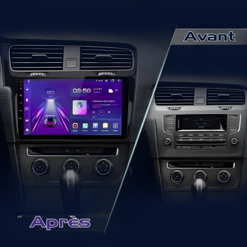 Poste autoradio écran tactile intégré CarPlay Volkswagen Golf VII MK7