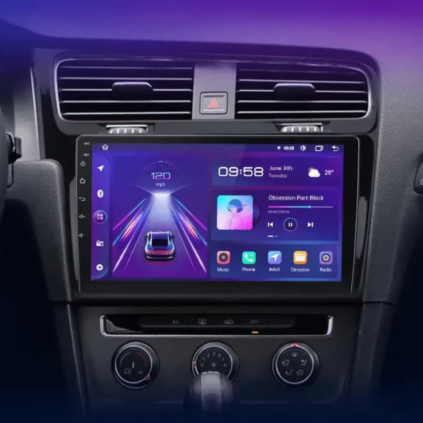Poste autoradio écran tactile intégré CarPlay Volkswagen Golf VII MK7