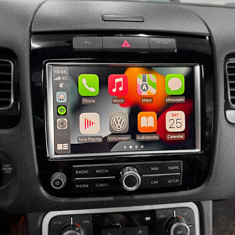 Autoradio Android CarPlay spécifique Volkswagen Touareg II (7P)