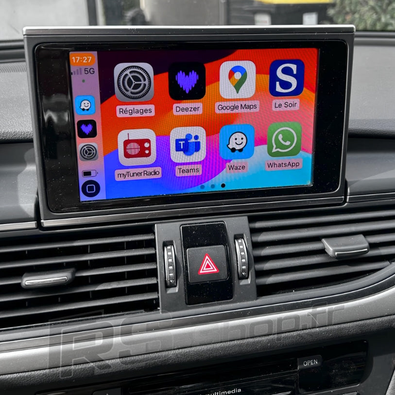 Boîtier Intégration Apple CarPlay & Android Auto - Audi A6 C7 / A7