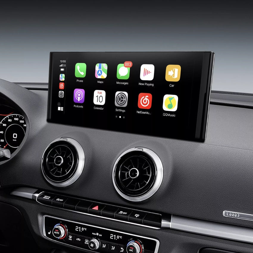 Système CarPlay multimédia haute résolution Audi A3 S3 RS3 8V