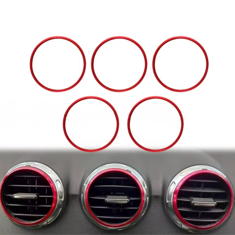 Anneaux de Cerclage d'Aération en Aluminium pour Audi TT 8J MKII