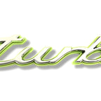 Logo lettres PORSCHE pour arrière