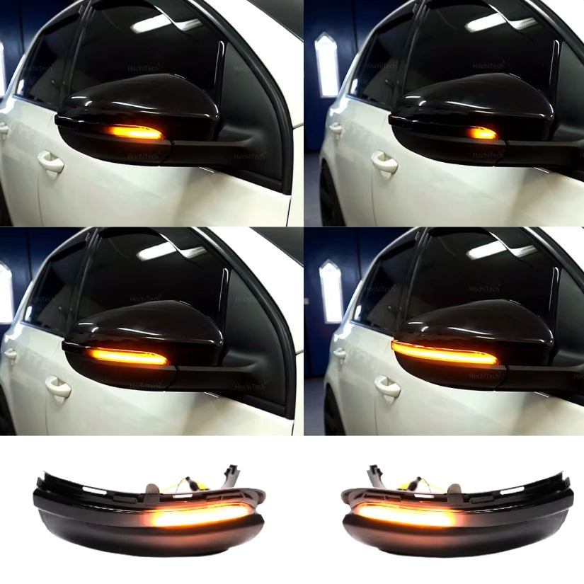 Répétiteurs de Rétroviseurs LED à Défilement Volkswagen Golf VI MK6