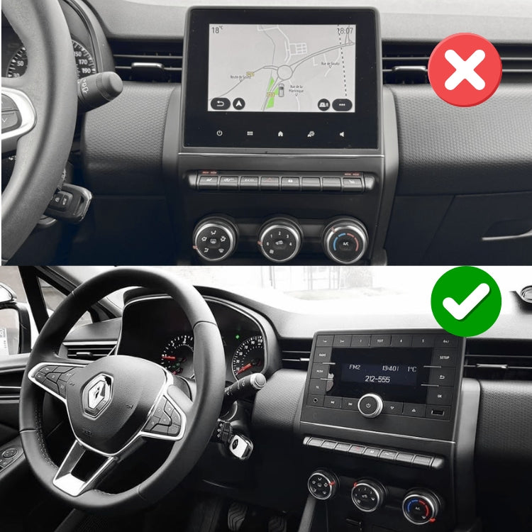 Poste autoradio tactile CarPlay et Android Auto Renault Clio V