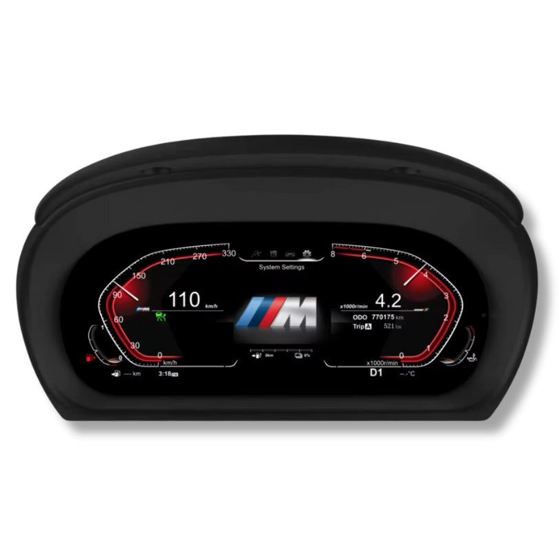 Système Virtual Cockpit compteur digital pour BMW Séries F et G