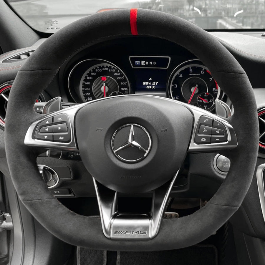 Protection de volant sport compatible Mercedes-Benz Classe C W205