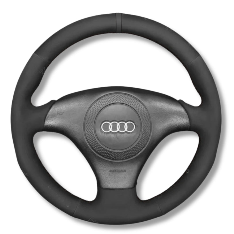 Housse de volant cuir et alcantara pour Audi A3 8L et TT 8N MK1