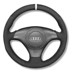 Housse de volant cuir et alcantara pour Audi A3 8L et TT 8N MK1