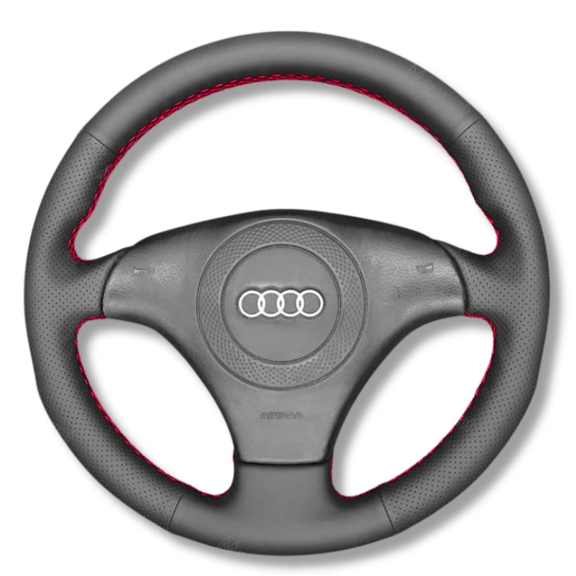 Housse de volant cuir et alcantara pour Audi A3 8L et TT 8N MK1