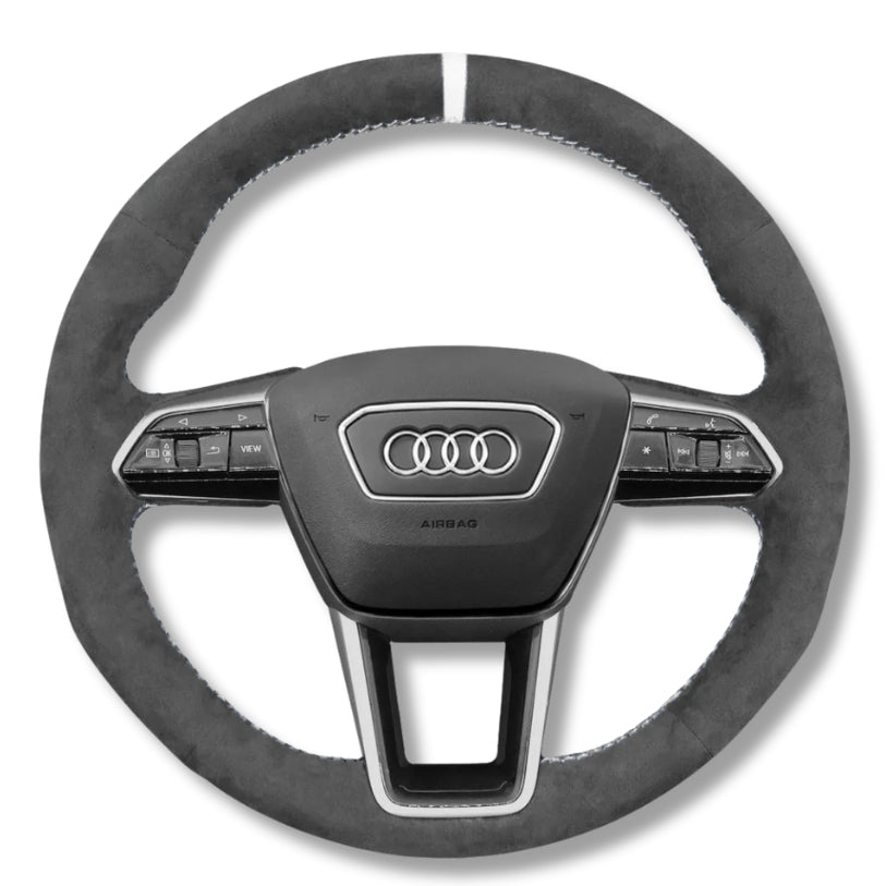 Protection de volant sport compatible Audi A6 S6 RS6 C8 / A7 4K