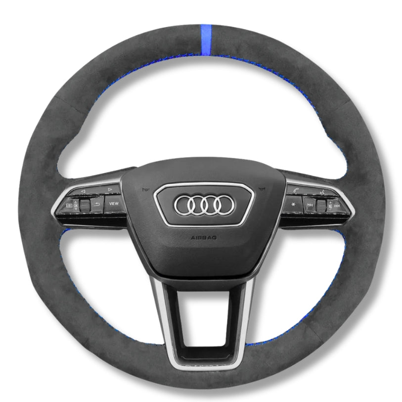 Protection de volant sport compatible Audi A6 S6 RS6 C8 / A7 4K