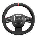 Couvre-volant spécifique Audi A4 S4 RS4 B7 - Volant 3 branches