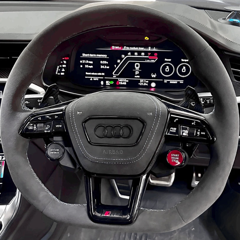 Couvre-volant haute performance Audi RS6 Avant / RS7 Sportback C8