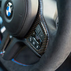 Cache Volant Finition Carbone BMW Série 3 G20 Série 5 G30 M3 G80