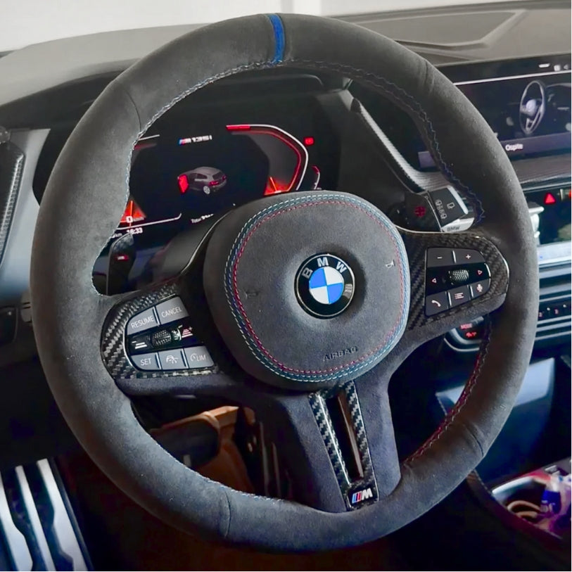Cache Volant Finition Carbone BMW Série 3 G20 Série 5 G30 M3 G80