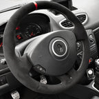 Protection de volant cuir compatible Renault Clio III RS / GT