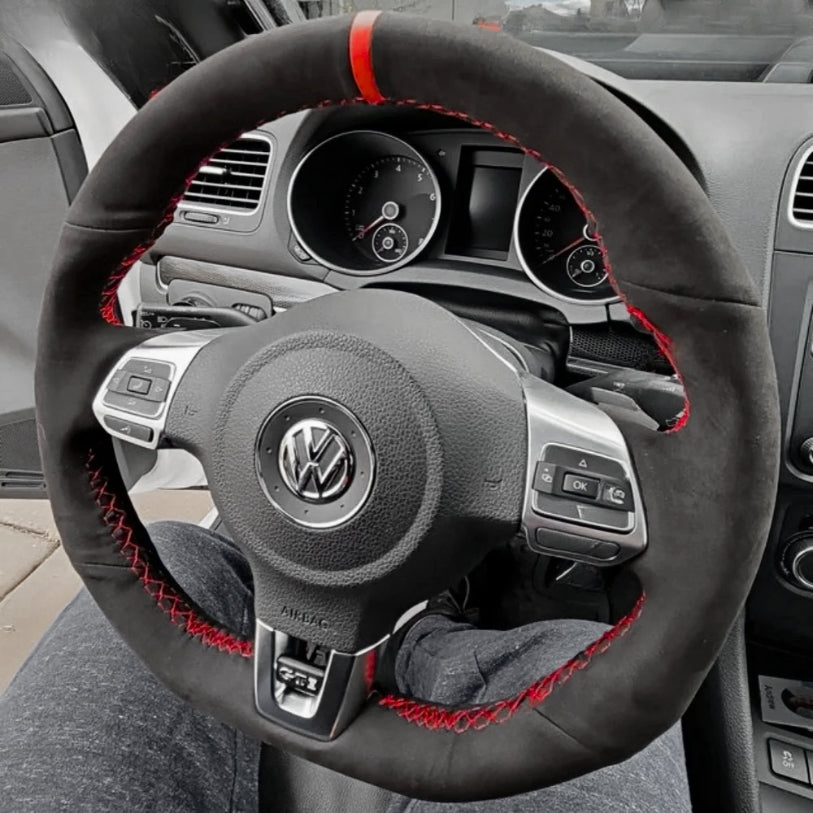 Couvre-volant performance pour Volkswagen Golf VI MK6 GTI / R